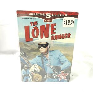 NEW Sealed Lone Ranger Collector Series 5 Pack Set‎ VHS Good Times Video